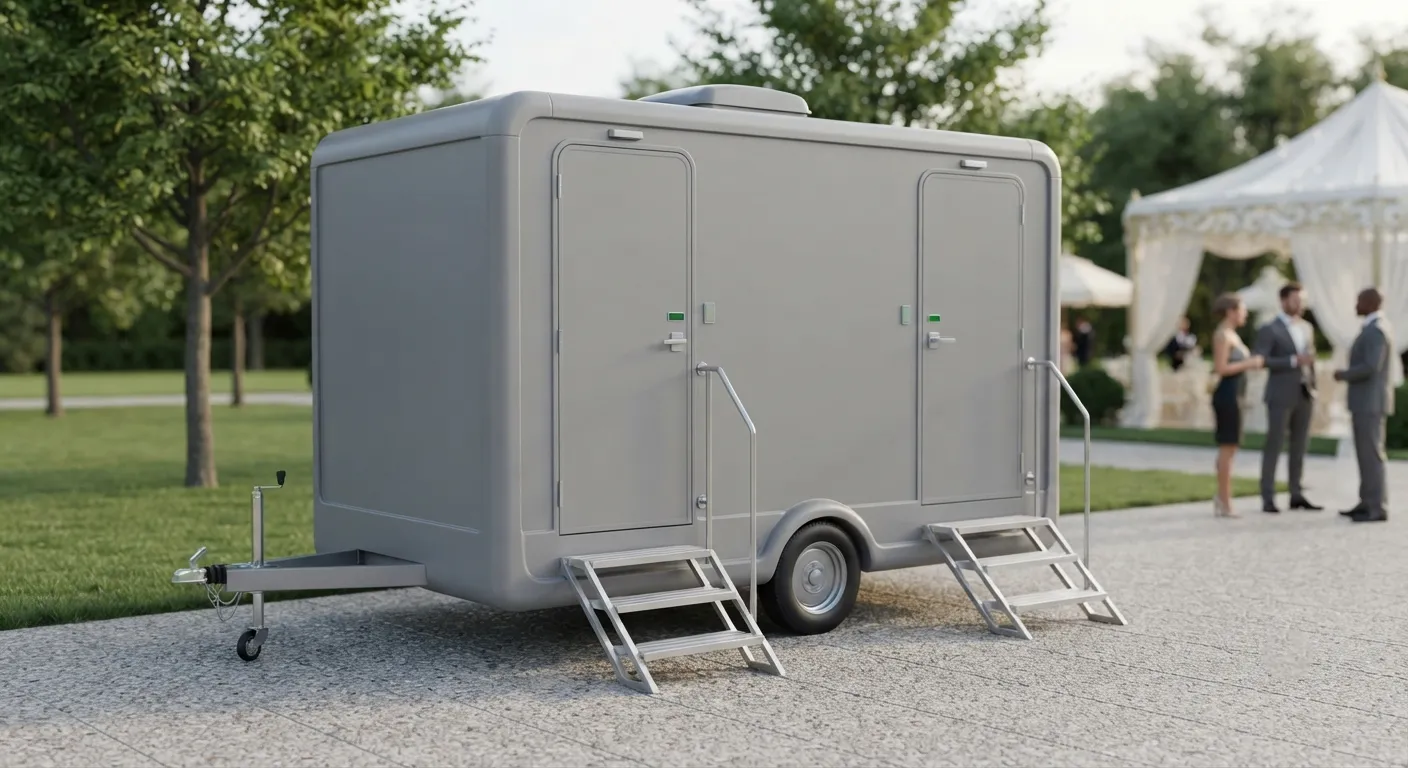 2 Stall Restroom Trailer in Alexandria, VA